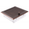 PARKANEX 195 x 195 mm ( 16x16cm ) staromedená krbová mriežka so žalúziou
