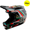 Troy Lee Designs PRILBA TLD D4 CARBON FRAMES BLACK / GOLD Veľkosť: M