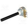 Potenciometer axiálny jednootáčkový 10kΩ ±20% 0,2W 6mm THT