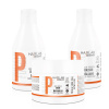 Salerm HAIR LAB Protein Force šampon 300 ml + balzám 300 ml + maska 250 ml kosmetická sada pro poškozené vlasy
