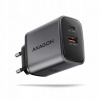 Nabíjačka AXAGON USB-C / USB-A univerzálna 3350 mA 20 V sivá