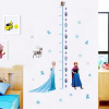 Nálepka na stenu meter Frozen Elsa a Anna