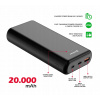 Powerbanka Swissten 20000 mAh čierna