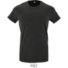 SOL's Collection Tričko Regent Fit, slim fit, krátký rukáv, pánské COT250553r6403-charcoal me L Melír charcoal