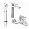 Mexen Pecos DQ40 vaňový set, chróm - 72713DQ40-00