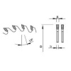 LEUCO 102470 TR-F Proline 250x3,2x30 z 80 High Profi