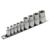 EXTOL PREMIUM Hlavice nástrčné vnitřní TORX , sada 9ks, 1/4