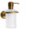 COLOMBO CB - HERMITAGE B9335 - Dávkovač mydla s držiakom ZLA - zlatá antik (OA)