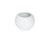 Möve Dóza na kefky PEARL biela 9 x 7,5 cm