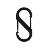 Plastová oboustranná karabina S-Biner, Nite Ize, #8, černá