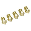 Sada trysiek UltiMaker 0,4 mm Vhodné pre 3D tlačiareň: Ultimaker 2+, Ultimaker 2 Extended + UM2+ Nozzle Pack 5x0.40mm 9525; 9525