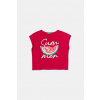 Detské bavlnené tričko United Colors of Benetton 3I1XC10P0.G.Seasonal ružová 122