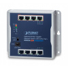 PLANET P30 Industrial 8-Port Nespravované Podpora napájania cez Ethernet (PoE) Modrá, Šedá (WGS-814HP)