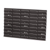 Prosperplast Montážny panel BINEER BOARD 2 ks 38,6x1,8x39 cm čierny