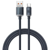 Baseus CAJY000401 Crystal Shine Series USB kábel – USB-C 100 W, 1,2 m, čierny