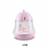 LED lampa s hudobnou skrinkou Pink chicken Rabbit (LED lampa s hudobnou skrinkou Pink chicken Rabbit)