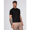 Basic čierne tričko s krátkym rukávom V2 TSCT-0240
