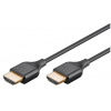 kábel goobay 75292 hdmi slim high speed s ethernetom 2.0 4k 0,5 m