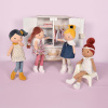 Doudou Jolijou Bábiky Najlepšie kamarátky 25 cm Doudou Jolijou Bábika Julia 25 cm ružová
