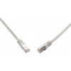 SOLARIX PATCHCORD GETFORT CAT.6 SFTP kábel 3m sivý