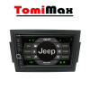 TomiMax Jeep Android 14 autorádio s WIFI, GPS, USB, BT HW výbava: 8 Core 8GB+128GB HIGH
