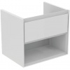 Ideal Standard Connect Air - Skrinka pod umývadlo, 60x44x52 cm, lesklá biela/biela mat E0826B2