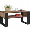 Kávový stolík Akord Domi obdĺžnikový 92 x 53 x 45 cm dub craft