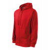 Malfini TRENDY ZIPPER 410 Mikina pánska S, Červená