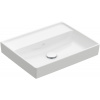 Villeroy & Boch Collaro umývadlo 55x44 cm obdĺžnik klasické umývadlo-umývadlo na nábytok biela 4A335801