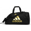 ADIDAS 2in1 Bag Polyester Combat Sports L, black/gold (ADIACC052CS-90350-L)