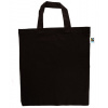 Printwear Bavlnená taška s krátkymi ušami XT500N Black approx. 38 x 42 cm