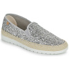 Verbenas Espadrilky NURIA GLITTER Strieborná