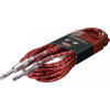 Stagg SGC6VT RD, nástrojový kabel Jack/Jack, 6 m, červený