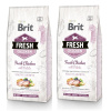 Brit Fresh Kuracie mäso a zemiaky Puppy Healthy Growth 2x12kg