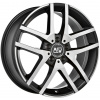 Msw M28 MBFP 6.5x16 5x112 ET38 MATT BLACK FULL POLISHED