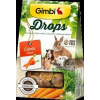 Gimbi Drops pro hlodavce s mrkví 50 g