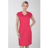 Dámske zdravotnícke šaty s elastanom M-373X, malinová, 38 (Zdravotnícke oblečenie)