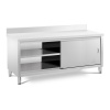 Royal Catering Kuchynská skrinka s vrchnou hranou 180x70cm | RCSSCB-180X70-EB