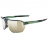 Okuliare UVEX Vectiv set olive transparent / mirror gold S0/S3