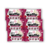 6x Proteín Waffle 50g raspberry white chocolate