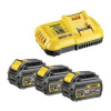 DeWALT DCB118T3 18/54V 3x 6,0Ah FLEXVOLT akumulátor + nabíjačka