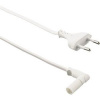 Kabelová přípojka s roh.minizásuvkou zástrč.systém Mini, max.550 Watt, 2000 mm