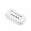 Kovová krabička na USB kľúč + GRAVÍROVANIE LOGO