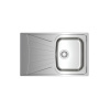 TEKA STARBRIGHT 45 E-XN 1B 1D X nerezový drez 790 x 500 mm 115120037
