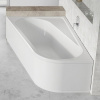 RAVAK CHROME 170 x 105 ľavý panel čelný, výška 56,5cm, akrylát, CZA3100A00