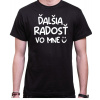 tricko, Farba čierna, Strih/ Variant Pánsky / UNISEX