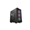 DEEPCOOL Case CC560 MESH V2, ATX, ARGB, Průhledná bočnice, 4x120mm Fan, černá