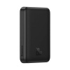 Baseus Baseus Power Bank Magnetic Mini Wireless Fast charging (With Xiaobai Type-C to Type-C 60W(20V/3A) 0.5m) MagSafe 15W / PD 20W, 10000 mAh, Black (PPCX070001)