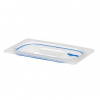 Veko pre nádoby GN z polypropylénu s tesnením, HENDI, GN 1/4, Priehľadná, 265x162mm 881835H