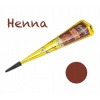 HENNA GOLECHA BROWN GAŠTANOVO HNEDÁ PASTA FARBA NA TELO DOČASNÉ TETOVANIE KO